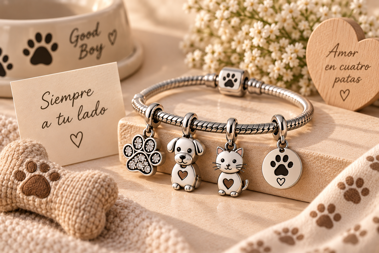 Charms de animales para pulseras