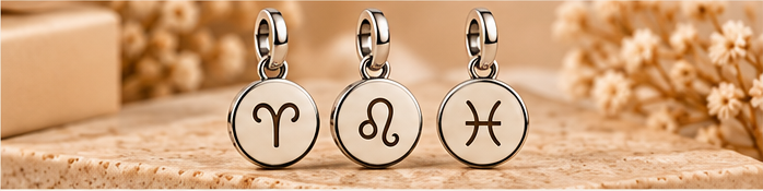 Charms del horóscopo para pulseras