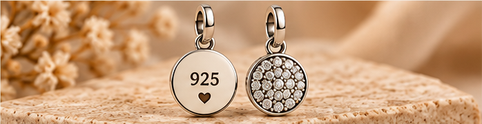 Charms de plata 925 para pulseras